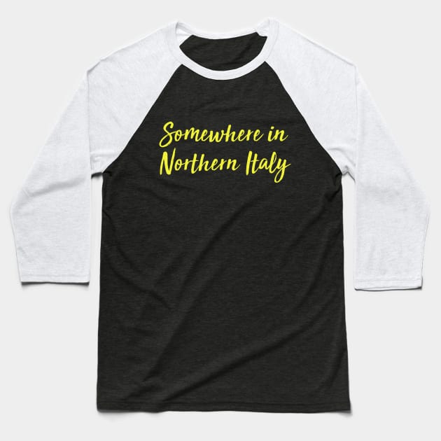 somewhere in northern italy Baseball T-Shirt by francotankk